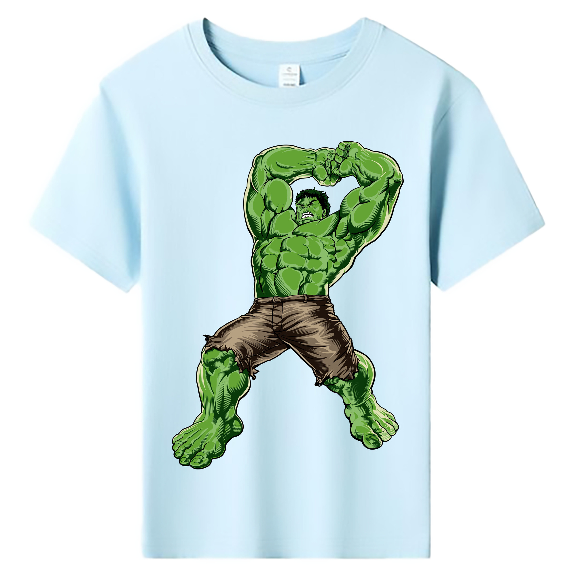 （画像用） アベンジャーズ The Avengers 綿100％キッズTシャツ（フロントプリント）